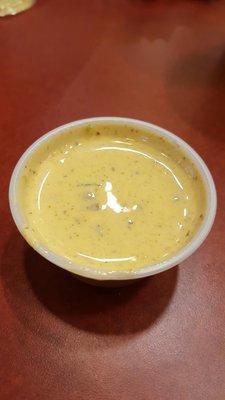 Chile con queso. Better than plain queso but only marginally.