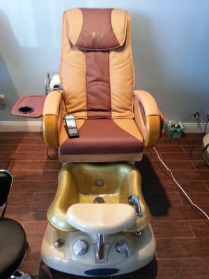 The Awesome Massage Spa Chair w remote control to your preference ;)