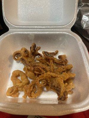 $11.95 for barely a handful of Fried Calamari don't waste your money.