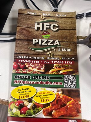 HFC Pizza