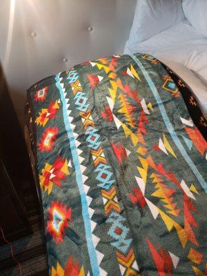 $29 silk blanket tribal art available tulalip casino gift shop