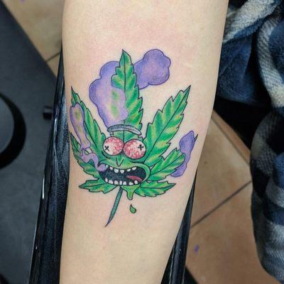 Pothead Rick full color by Twisted J