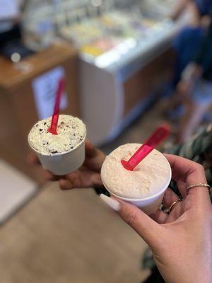 Mint Chocolate and Rose Gelato