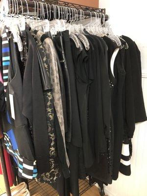 We have high fashion and gently used items. Styles are always rotating as we get new items in.