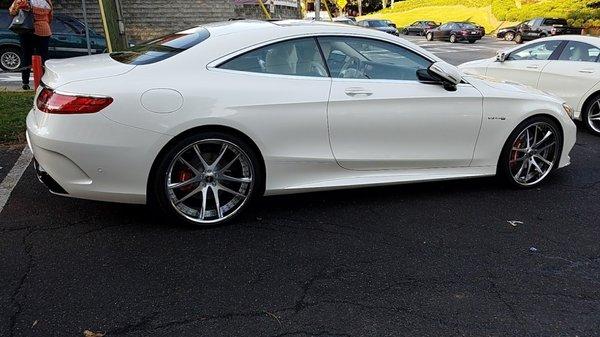 Ceramic Coated this Gorgeous Mercedes
 S 550 coupe