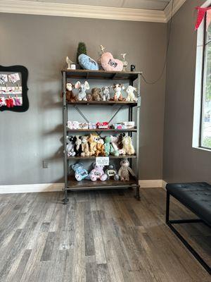 The strong stuffed animal collection you can purchase here along with your baby sighting photos