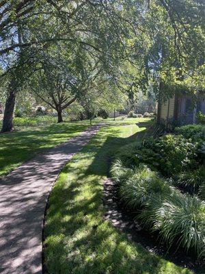 Walking trail at Creekside Village.