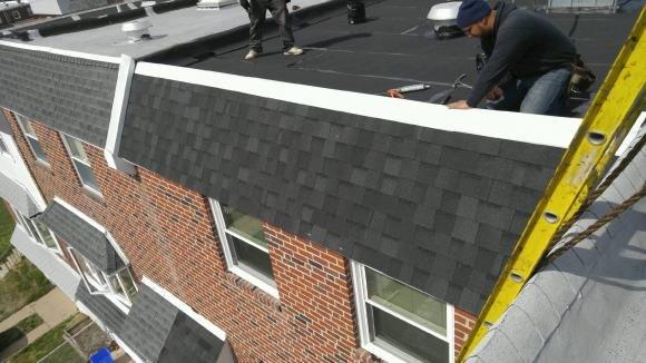 New Rubber Roof and New Shingles