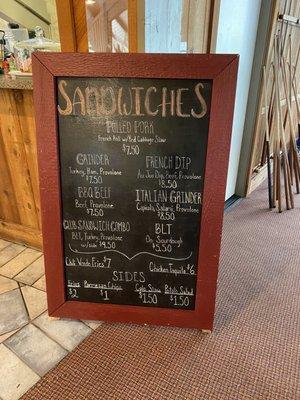 Lunch board; must try.. parmesan chips are home made...Yum!!