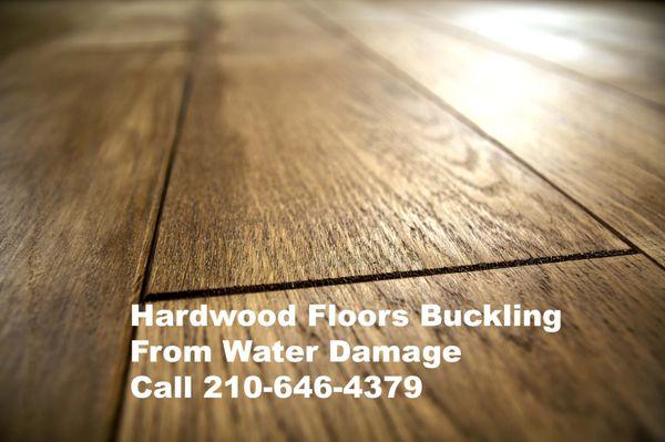 Hardwood Floors Buckling water damage