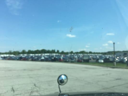 Huge auto auction next door!!