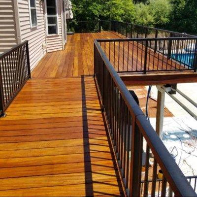 Tigerwood deck Australian Timber Oil