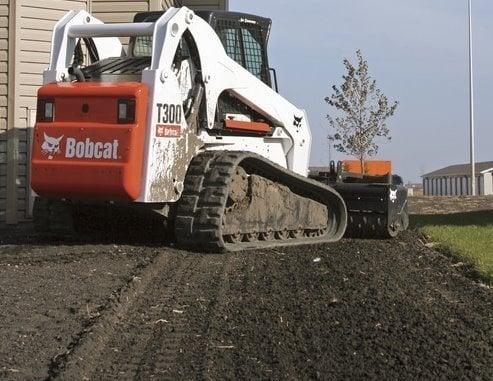 Grading for seed or sod