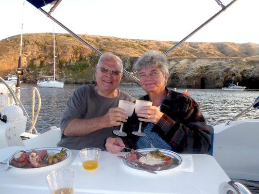 50th Wedding anniversary aboard the Goodwife