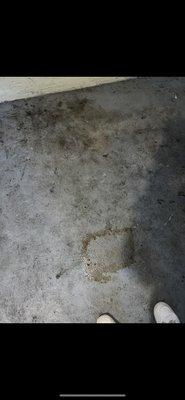 Dirty floor