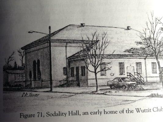 Wutzit Club at Sodality Hall (St Clare Hall) had 3000 teen members. Clarence Robert Tower's 70 years in the Silicon Valley book.