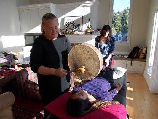 Spent a magical day teaching Reiki to these amazing women.