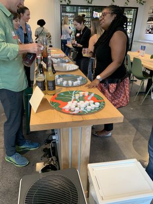 Kombucha sample table