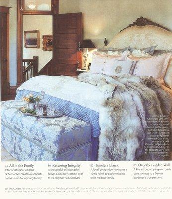 This 19thc Victorian was Featured in Colorado Homes & Lifestyles Magazine.