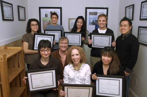 CBD Staff with 2012 Design Awards