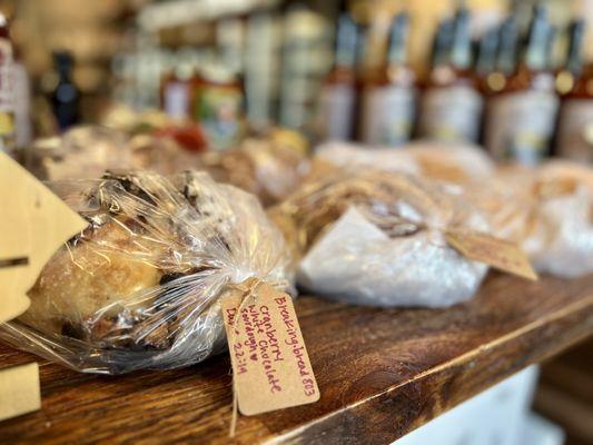 Breaking breads loads being sold at NY butcher shoppe in lexington