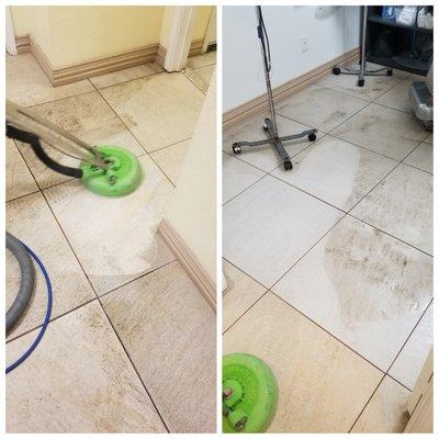 Sometimes we don't realize how dirty our floor actually is, until it gets cleaned! 
Ask about our 10% discount when you book with us.