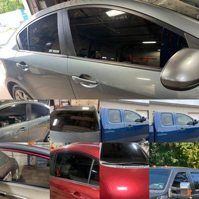 Some recent tint jobs