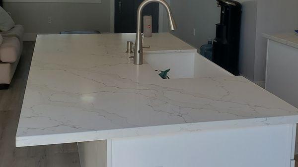 White Quartz Countertop