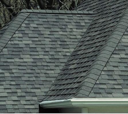 Architectural shingle roof