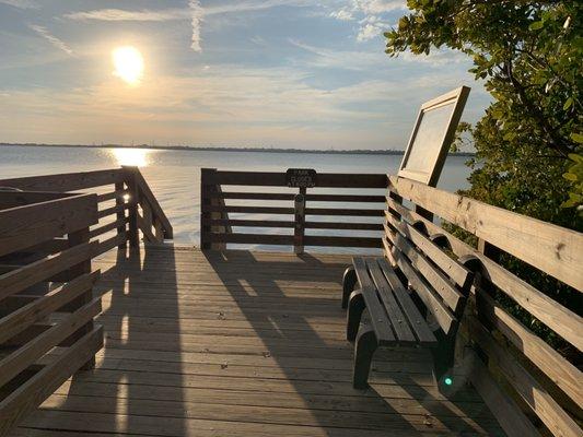 Sunset at Upper Tampa Bay Park