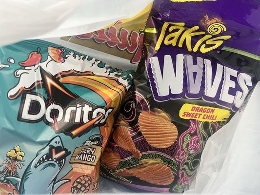 Pick these Doritos and takis