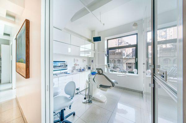 Our NoHo Dental office is bright and clean, situated on the 6th floor of the historic Silk building.