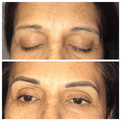 Microblading.