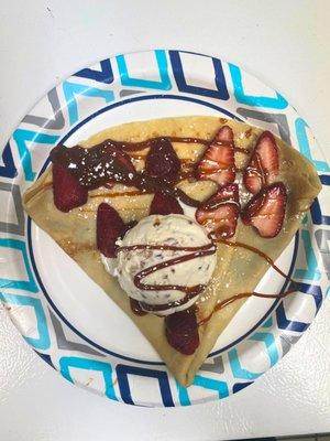 Try our delicious crepes.