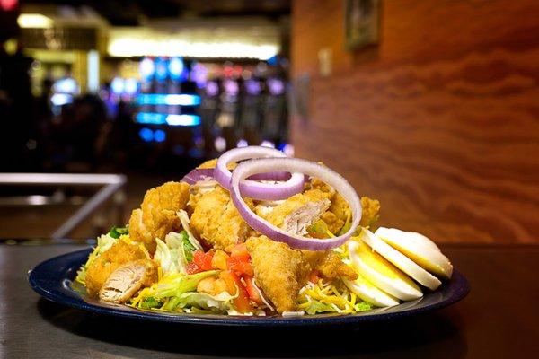 Crispy Chicken Tender Salad