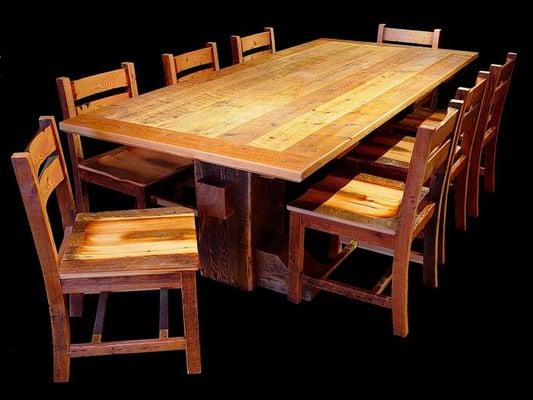 Rustic Heritage Dining set