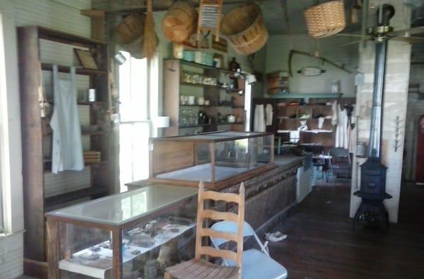 Inside general store