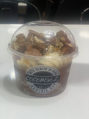 Delicious cacao bowl