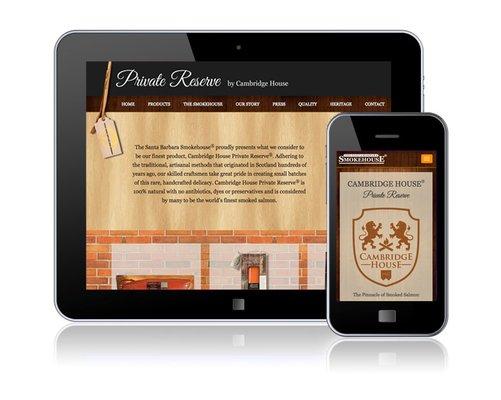 Santa Barbara Smokehouse web development.