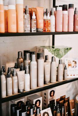 At Kalon Hair we carry Pureology, Surface, and Olaplex as our main product lines.