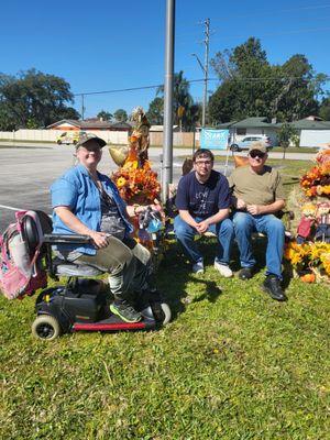 We were at the fall festival