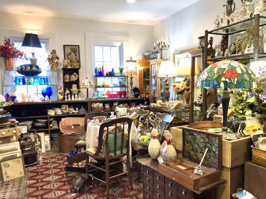 This is just one room in this emporium of vintage valuables.