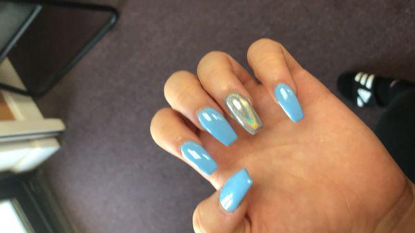 Val did my nails!! Did an amazing job