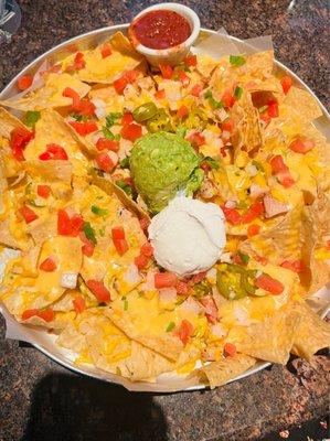 Chicken Loaded Nachos