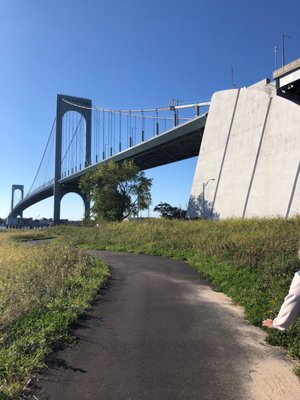 Practically under the Whitestone Bridge.