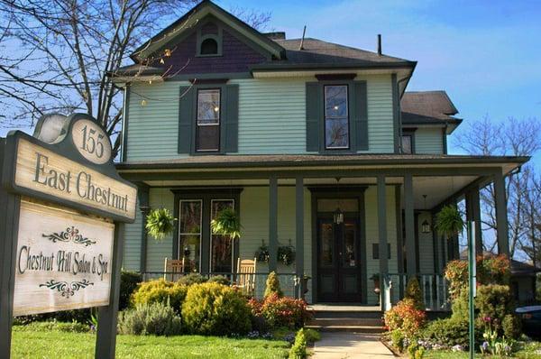 Our lovely 1883 "Magill House" on Chestnut St. Please stop in for a tour and a cup of tea!