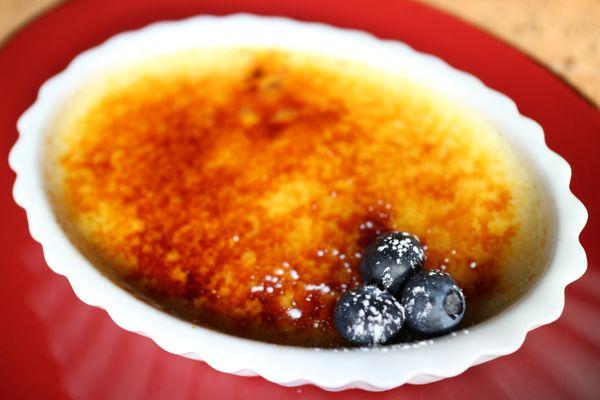 Creme brûlée.