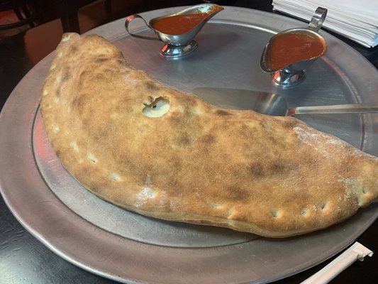 Chicken parm Cheese Calzone Large