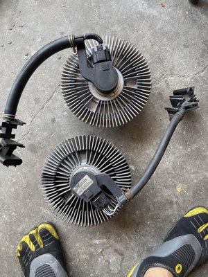 Fan clutch repair