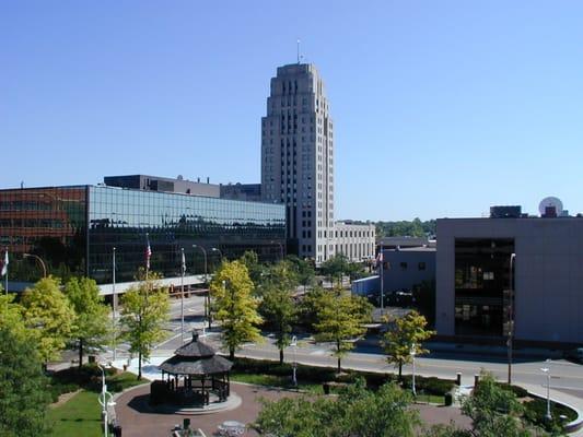 A view of Battle Creek from M cCamly Place